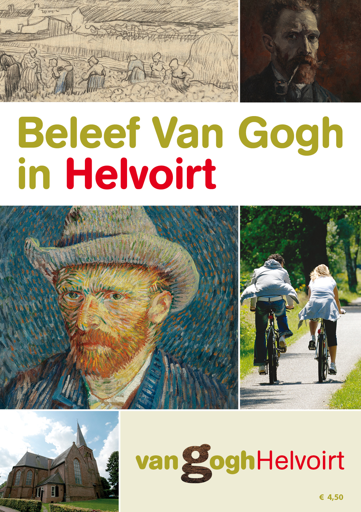 Brochure wandeling Van Gogh Helvoirt